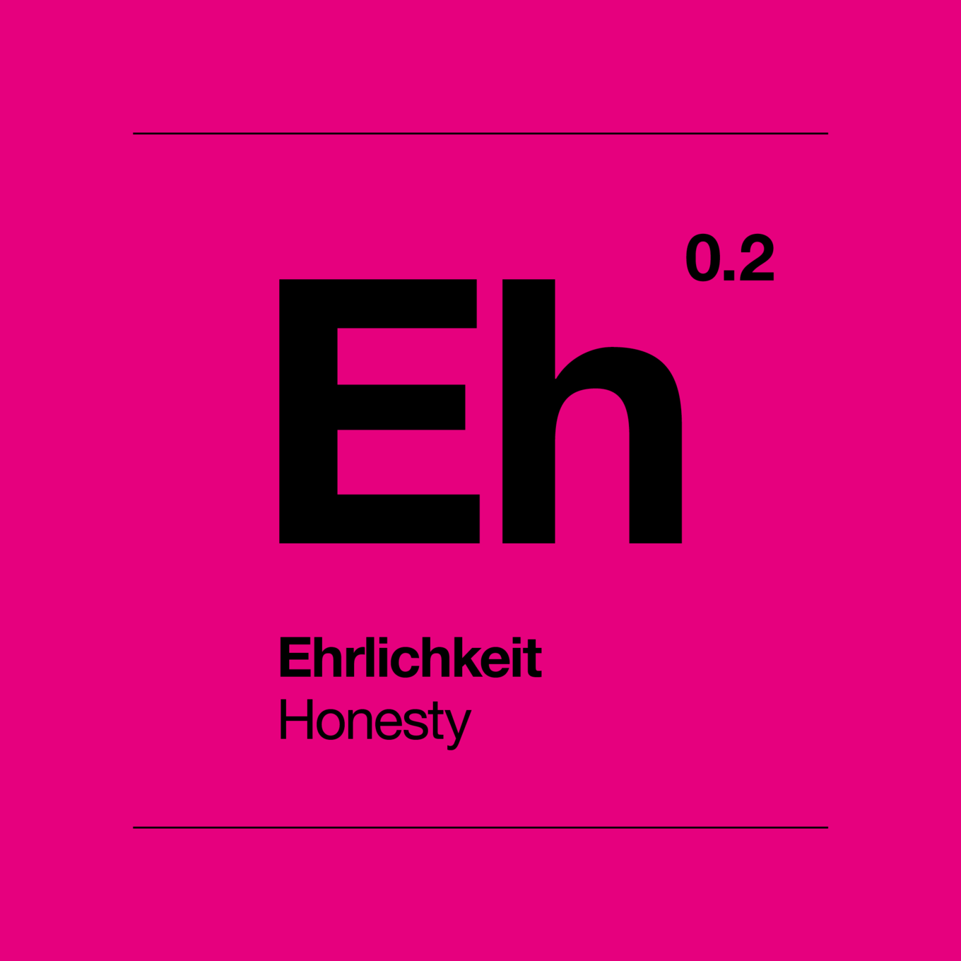 Honesty Icon for value Honesty