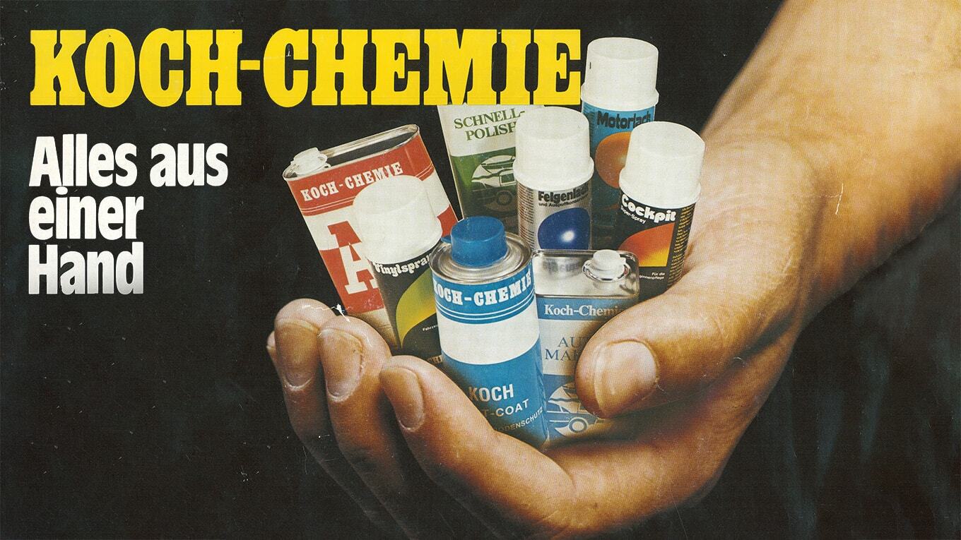 Historical ad campaign for Koch-Chemie products